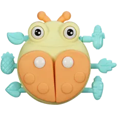 Seven-Spotted Ladybug Baby Fitness Educational Toy Tap Sound Cn -1Pc - Rokomari
